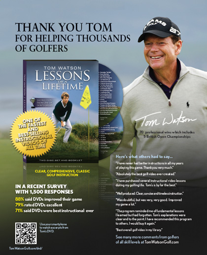 Tom Watson Lessons Of A Lifetime